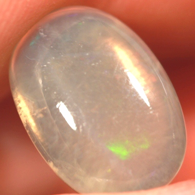SOLID CRYSTAL OPAL Large opal with green sparkles